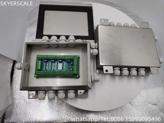 Acessórios de escalas de caminhão IP66 Caixa de junção de 10 fios de aço inoxidável impermeável