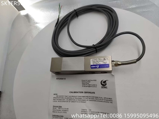 Zemic H8C 2t Célula de carga do sensor de pesagem do feixe de cisalhamento de ponta única