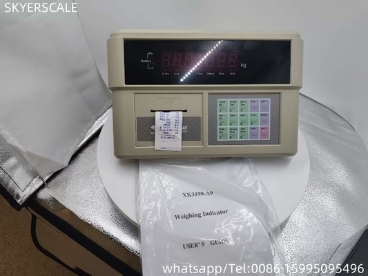 Yaohua A9P Instrumentos de pesagem de ponte com indicador de balança da impressora