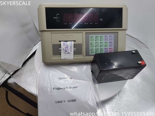 Yaohua A9P Instrumentos de pesagem de ponte com indicador de balança da impressora