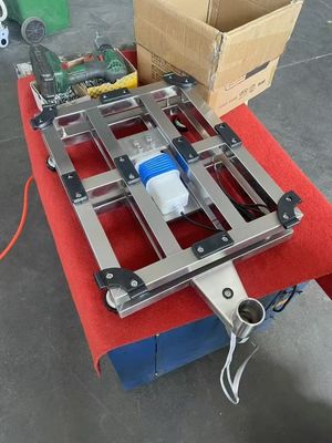 500*600mm 500kg 304 aço inoxidável Balança de banco industrial Balança eletrônica