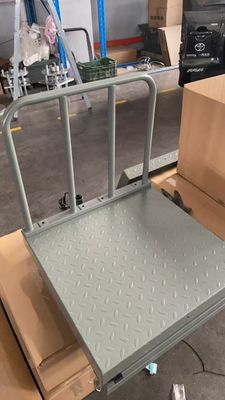Balança de Peso de Plataforma Pesada Balanças Eletrônicas Digitais de Pesagem 500x500mm 300Kg Com Retrovisor