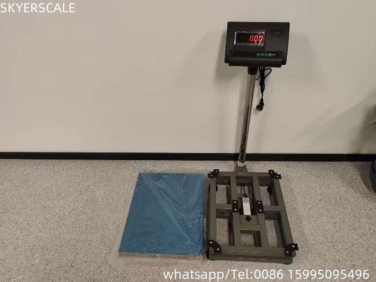 Escala de plataforma confiável 400x500mm 300kg Peso do banco Escala Escala de armazém