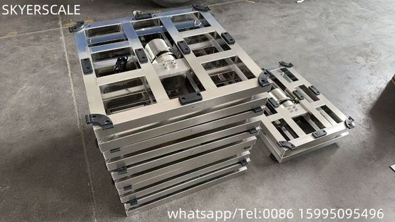 304 aço inoxidável de alta precisão 450*600mm Distância 300KG Escala de peso eletrônico