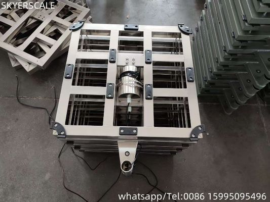 Balança de banco de aço inoxidável 600 * 800 mm 300 kg Balança de pesagem e balança de plataforma impermeável