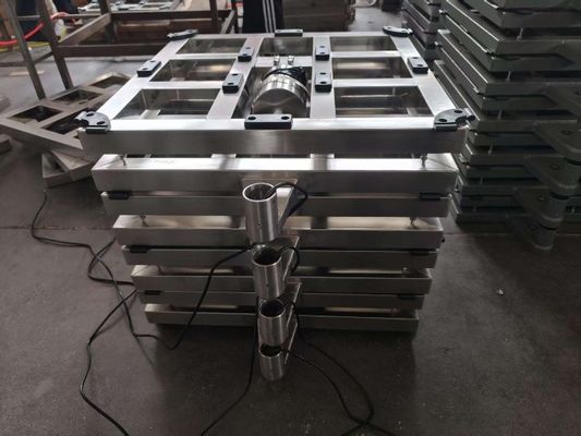 Alta precisão 60 x 80 cm Balança de banco de aço inoxidável impermeável 500kg