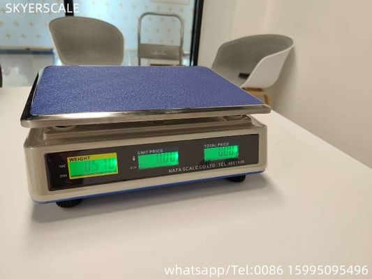 Escala de cálculo de preços de série eletrônica inteligente Peso comercial e escala de preços para uso no varejo