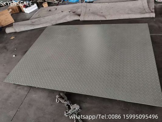 Balança de plataforma eletrônica de balanço de piso Balança de plataforma digital 5t 10t aço carbono AC/DC 110v/220v