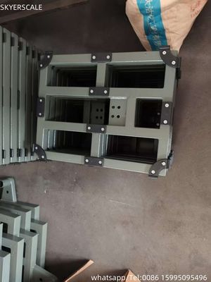 500x600 mm 300kg Plataforma de aço de cartão Balança de pesagem industrial Balanças de banco de pesos com célula de carga KELI UDA ou zemic L6G