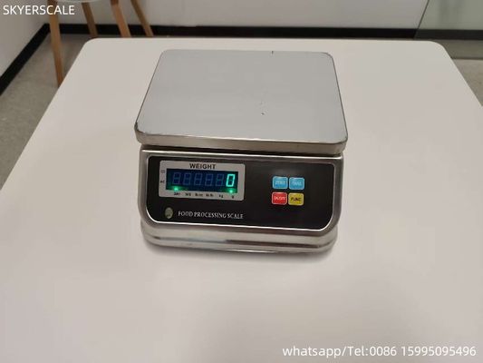 Escala de peso de aço inoxidável à prova d'água de série IP68 D6