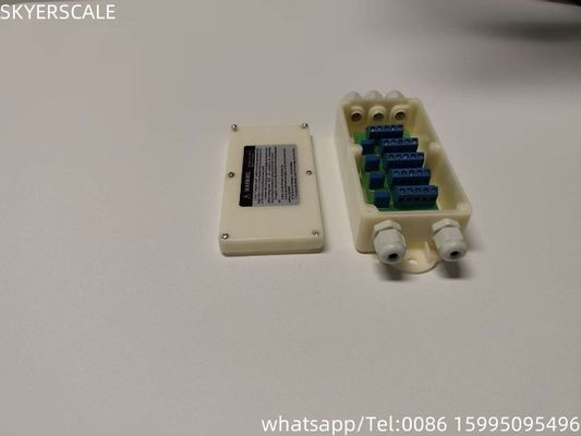 Controle de processos industriais Utilização de plástico caixa de junção de 4 linhas para escala de piso
