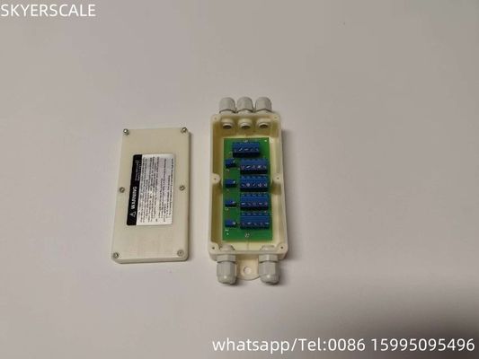 Controle de processos industriais Utilização de plástico caixa de junção de 4 linhas para escala de piso