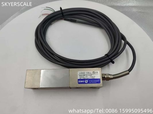 ZEMIC 1 tonelada 2t H8C classe C3 célula de carga de feixe de cisalhamento OIML NETP para balança