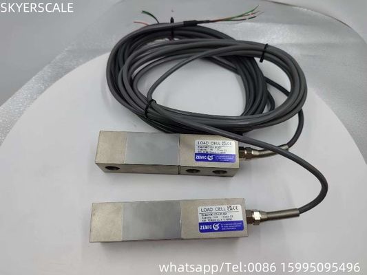ZEMIC 1 tonelada 2t H8C classe C3 célula de carga de feixe de cisalhamento OIML NETP para balança