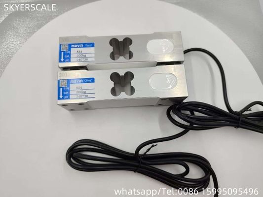 Mavin NA4 Load Cell 200kg Sensor de peso de alumínio fundido de ponto único para balanças eletrônicas