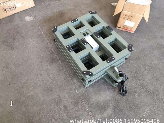 Balança de plataforma industrial digital eletrônica de 500x600mm 300kg para pesos pesados
