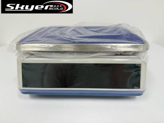 Balança Digital de 30kg com Plataforma de Aço Inoxidável e Visor LCD