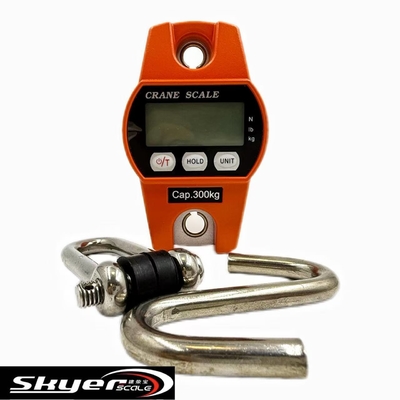 Balança de guindaste digital de 300kg com visor LED LCD