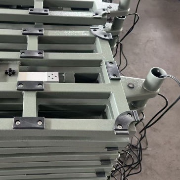 60*80 Digital Electronic 300kg Banco de aço carbono Plataforma postal Balança 100kg 150kg 300kg 500kg