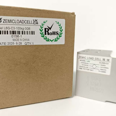Célula de Carga Zemic 100kg Sensor de Peso L6G Classe C3
