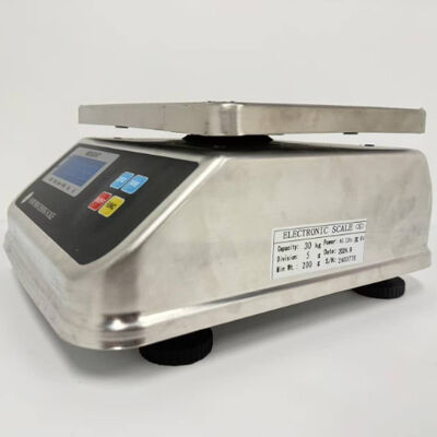 Escala de aço inoxidável D6 Escala de peso à prova d'água IP68 Pesagem Escala digital à prova d'água