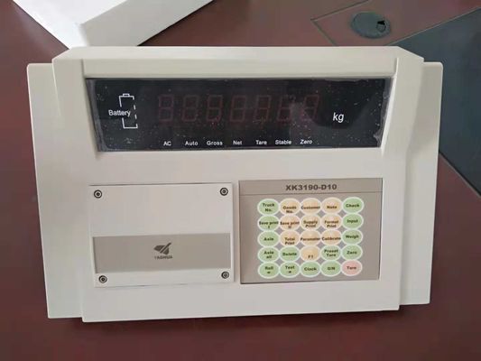Indicador do peso de Digitas do sem energia do sincronismo para a escala do caminhão