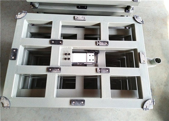 escala de peso de aço suave resistente do banco 500kg de 600x800mm