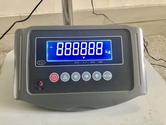 6 - Indicador de peso eletrônico da exposição do LCD do dígito