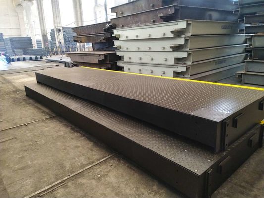 O caminhão de 200 toneladas do aço 3×24m de Digitas Q235 pesa escalas