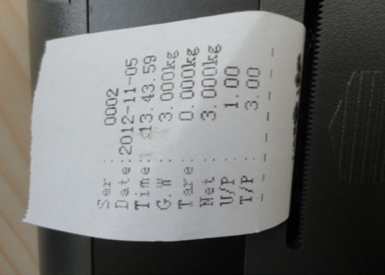 Yaohua de abrigo plástico que pesa o indicador