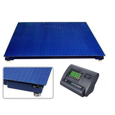 Única plataforma 1200×2200mm 3t escalas de peso do assoalho de 5 T, escala de peso do grupo da plataforma