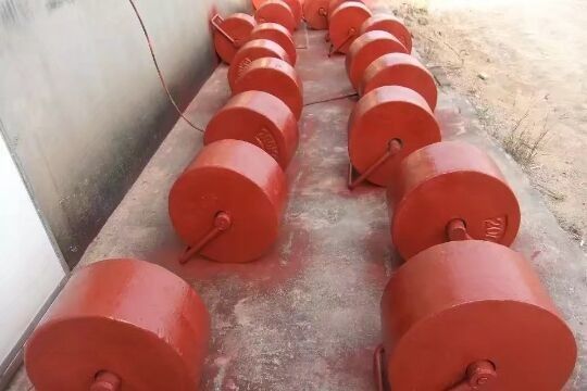 Ferro fundido que pesa as peças da escala de 20kg 25kg 50kg 200kg 500kg 1000kg para escalas do assoalho da plataforma