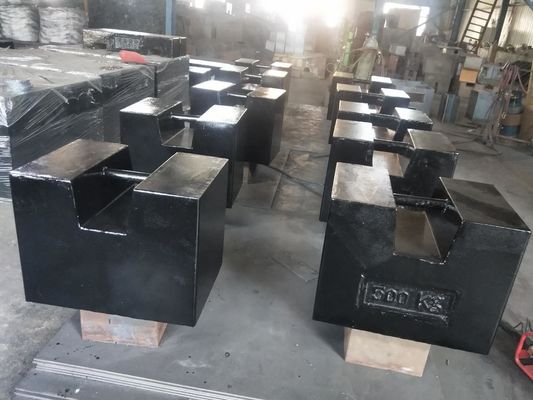 Ferro fundido que pesa as peças da escala de 20kg 25kg 50kg 200kg 500kg 1000kg para escalas do assoalho da plataforma