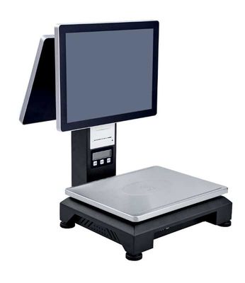 caixa do PC do tela táctil do LCD de 15,1 polegadas com peso da função