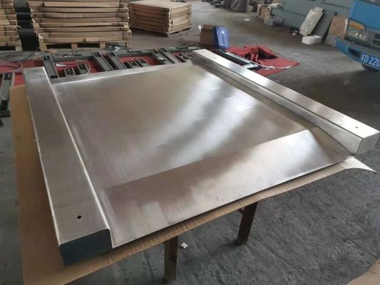 Escalas de peso estando do assoalho 1t industrial de Pitless 1.0X1.0M