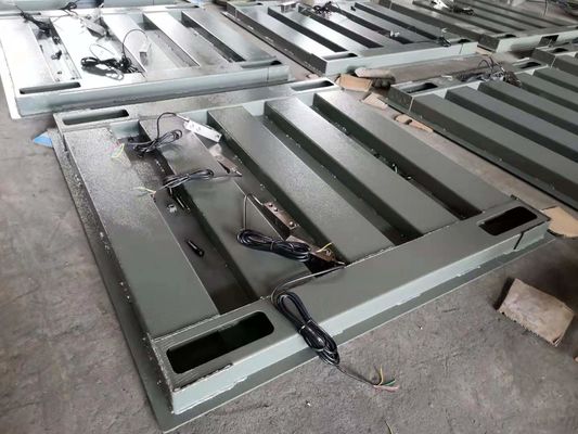 O CE fácil instala a escala eletrônica do assoalho do armazém da placa A12 do verificador do aço carbono