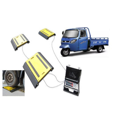 Elevada precisão ultrathin portátil de IP66 30T Axle Scales Weighbridge