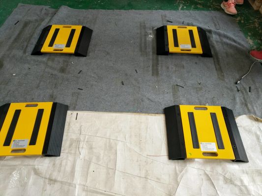 Elevada precisão ultrathin portátil de IP66 30T Axle Scales Weighbridge