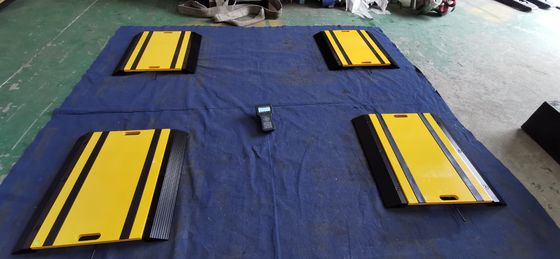 Elevada precisão ultrathin portátil de IP66 30T Axle Scales Weighbridge