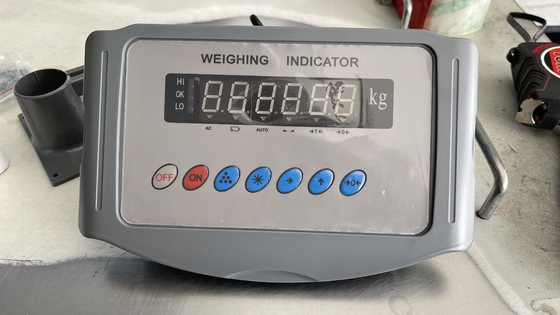 Indicador mecânico da escala do diodo emissor de luz Digital com a lâmpada de advertência monocromática
