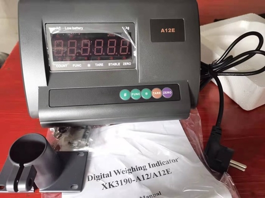Indicador eletrônico da escala do diodo emissor de luz XK3190 A12E Digitas com capa de plástico