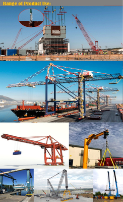 Pilha de carga da relação da tensão do aço de liga, 5t 10t 50t 100t 500t Crane Load Cell For Weighing