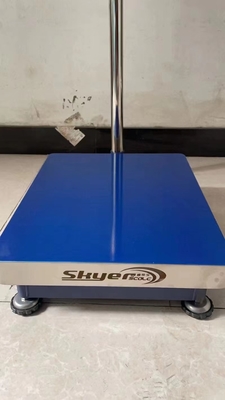 Escala reduzido compacta escovada KELI Load Cell de 40x50cm 200kg Digitas