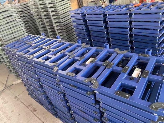 Escala reduzido compacta escovada KELI Load Cell de 40x50cm 200kg Digitas