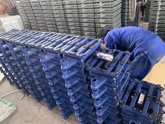 Escala reduzido compacta escovada KELI Load Cell de 40x50cm 200kg Digitas